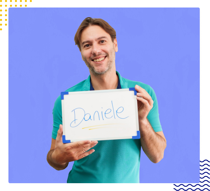 Italian teacher - Daniele