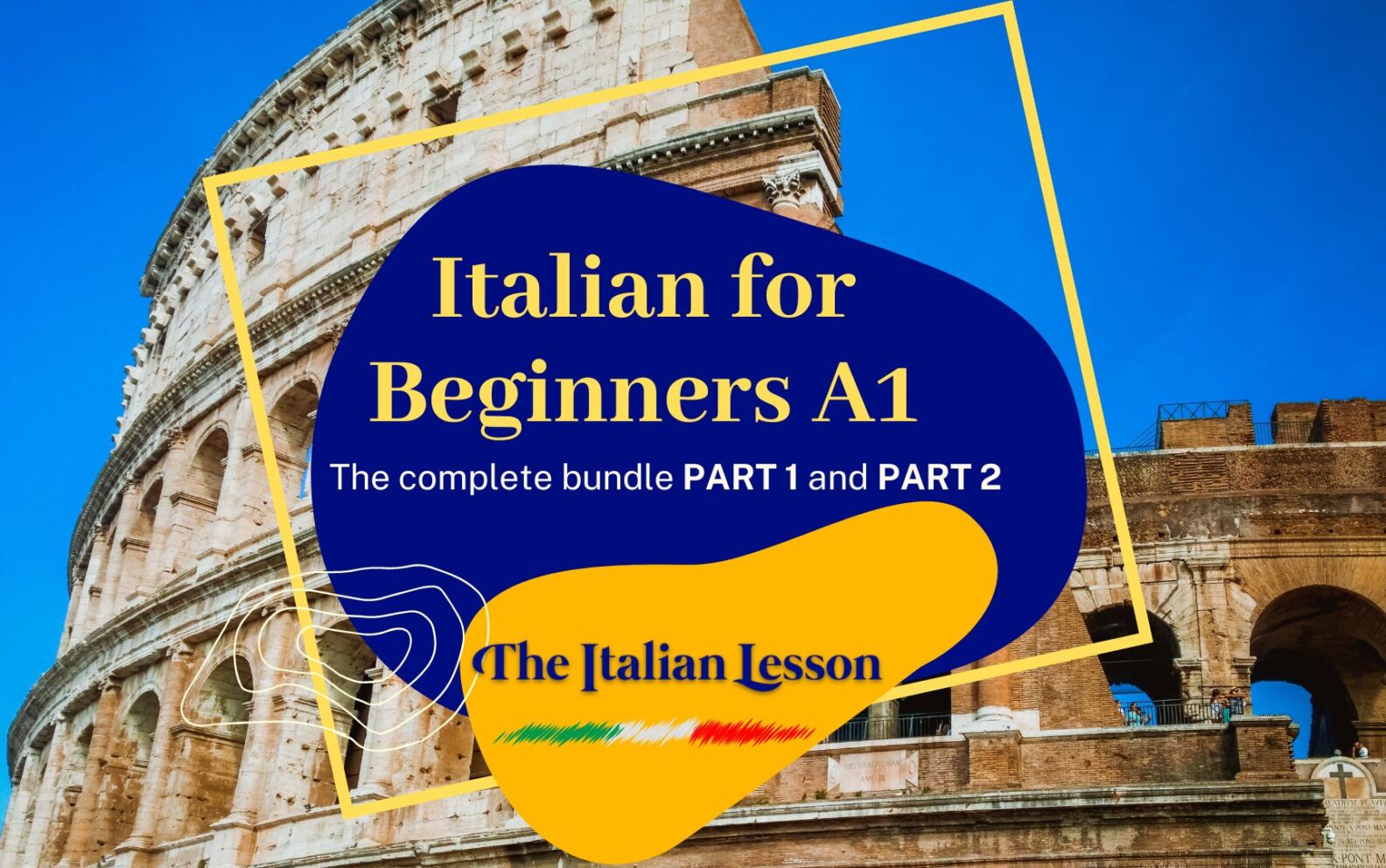 Italian for beginners A1, the complete video course bundle