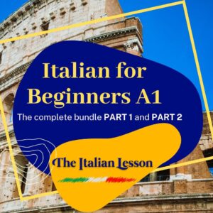 Italian for beginners A1, the complete video course bundle