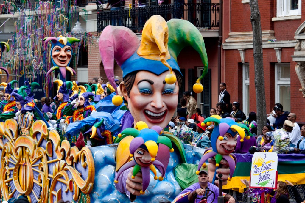 Mardi Gras Parade New Orleans Louisiana LOC