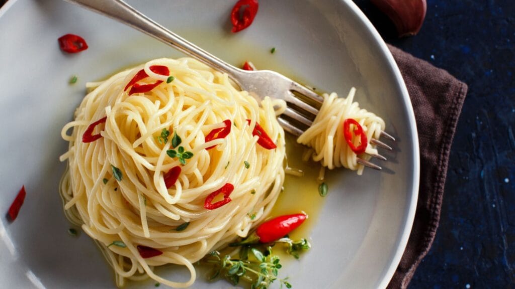 Easy pasta recipes: Aglio, olio e peperoncino