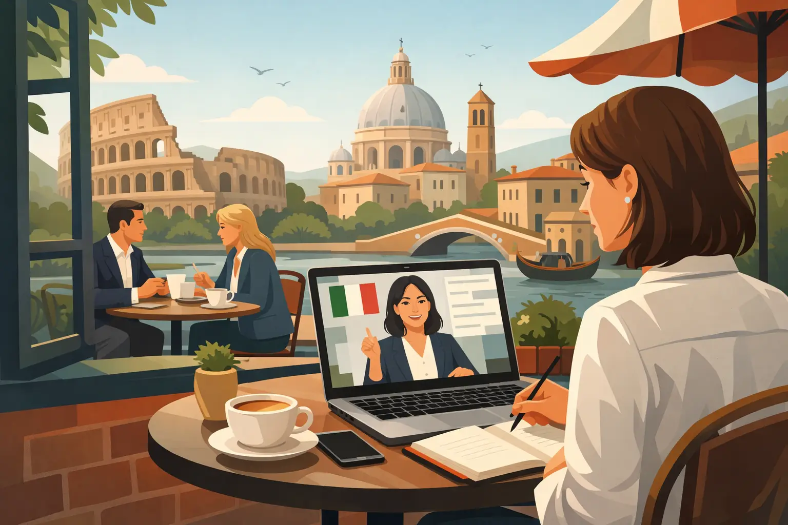 Home 6 How a Business Italian Course Online Builds Confidence