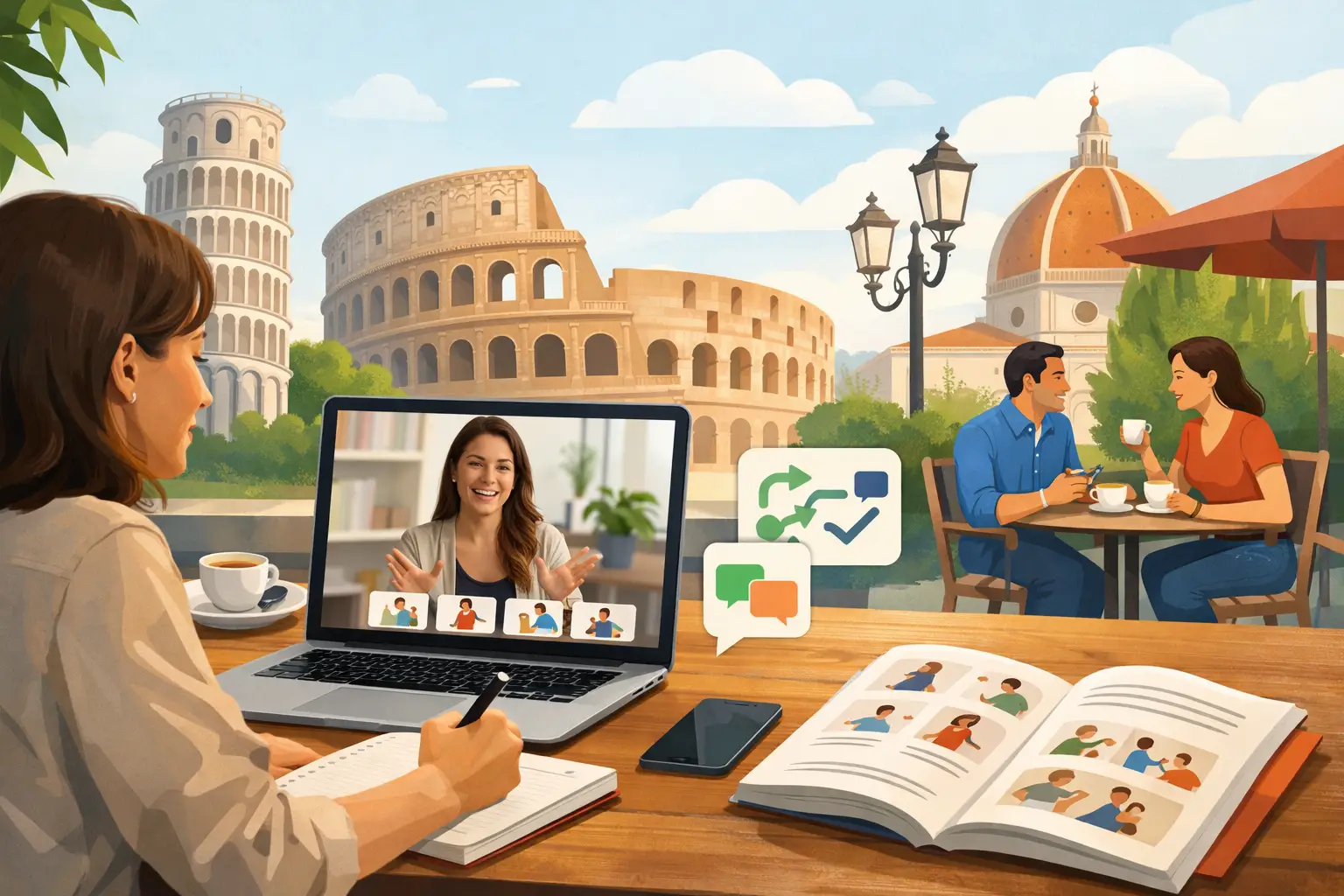 Home 6 Best Italian Exercises for Verbs That Build Fluency