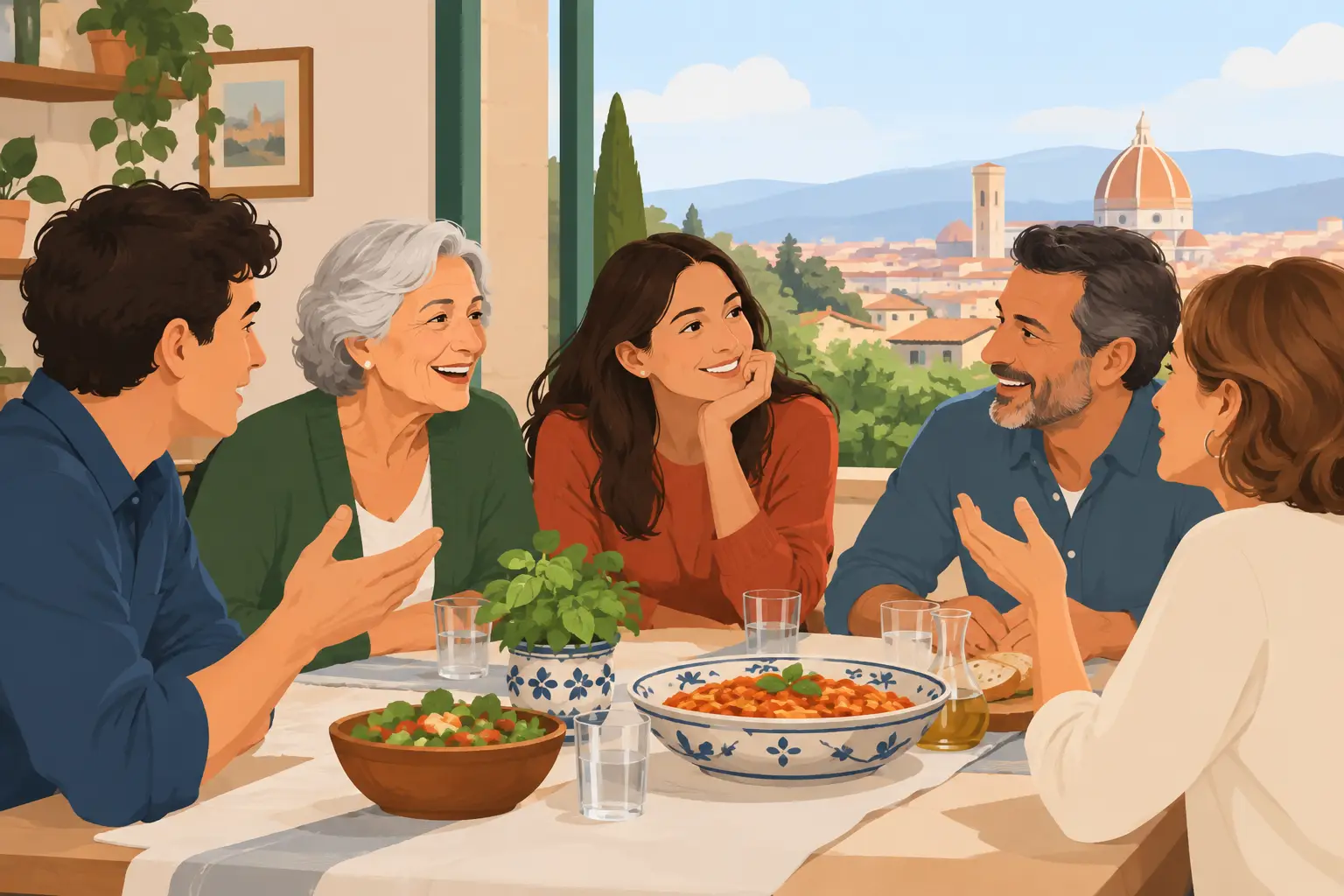 Italian Family Conversations: How to Join In